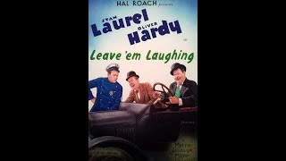 Laurel amp Hardy  Leave Em Laughing  1928 [upl. by Reffinej]