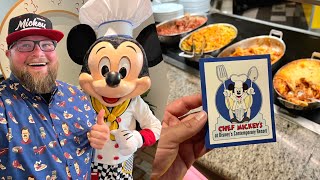 Chef Mickeys Dinner Buffet  66Person  Full Review amp Tour  All Characters  Walt Disney World [upl. by Rramaj]