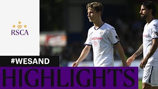 HIGHLIGHTS Westerlo  RSC Anderlecht  20222023 [upl. by Monro]