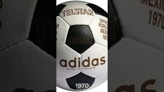 World cup ball From 19302022 football footballshorts edit shorts shortsfeed [upl. by Rebak158]