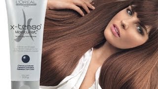 Crème de lissage XTenso® Moisturist™ de LOréal Professionnel [upl. by Enilesoj796]