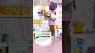 Barbie And Baby Night Routine barbiedoll dolls doll [upl. by Merill]