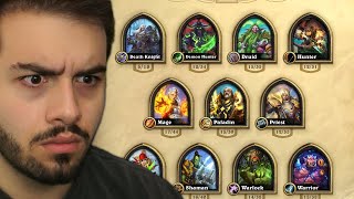 Best Hearthstone Class Tier List of All Time [upl. by Hassett]