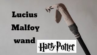 How to make Harry Potter Lucius Malfoywand from paper [upl. by Carry]