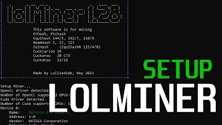 How To Start Mining with LolMiner [upl. by Oulman]