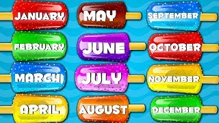 Months of the Year Song  Mr Reed  Songs for Kids [upl. by Shaun513]