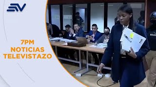 Fiscal Diana Salazar asegura que quieren atentar contra su vida  Televistazo  Ecuavisa [upl. by Hploda]