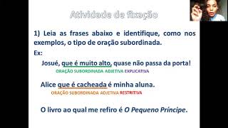 AULA 02  Período Composto por Coordenação e Subordinação [upl. by Aihsemat]