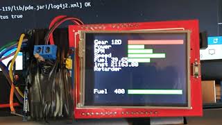 Canbus Display using J1939 MCP2515 Arduino and Canhacker V2 [upl. by Dyke]