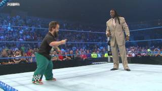 Friday Night SmackDown  Hornswoggle convinces Booker T to hit the SpinaRoonie [upl. by Per]