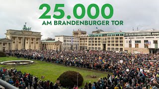 Demokratie Verteidigen  Demo 1412024 Brandenburger Tor [upl. by Harleigh879]