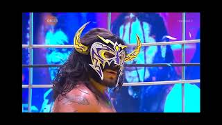 Triplemania32 Cibernetico gana la mascara de Psicosis LuchaLibreTriplea TripleAWordwide [upl. by Calle]