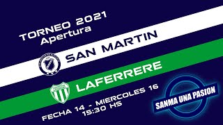 Fecha 14 San Martín de Burzaco vs Laferrere  EN VIVO [upl. by Aissyla861]