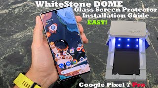 Samsung Galaxy S22 Ultra Whitestone Dome Tempered Glass DETAILED STEP BY STEP Installation [upl. by Llednik]