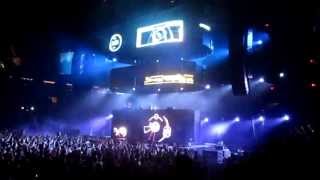 Swedish House Mafia  Intro  Greyhound Live at Madison Square Garden 3113 [upl. by Yentterb]