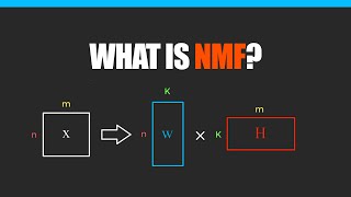 NonNegative Matrix Factorization NMF  Multiplicative Update Rules By Lee And Seung [upl. by Enialedam]