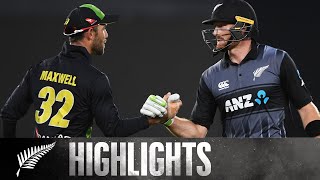 Highest Chase In T20 History  HIGHLIGHTS  TransTasman Tri Series  BLACKCAPS v Australia [upl. by Dobson524]