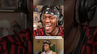 Try not to laugh ksi jj reactionvideo trynotlaugh fyp TTreacts [upl. by Harbour]