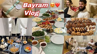 Bayram Vlog💕 Eltimden yine bize bayram hediyeleri🥹❤️Geçmiş bayramınız mübarek olsun💕 [upl. by Terrye]