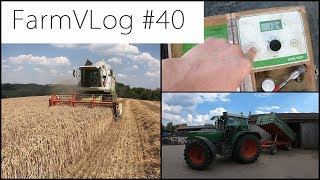 FarmVLOG40 ES GEHT IN DIE WEIZEN ERNTE 2018 [upl. by Ainesell91]