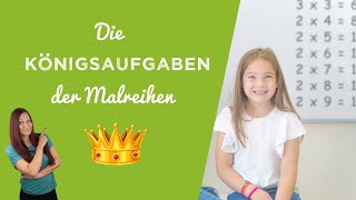 Die Königsaufgaben der Malreihen  So geht es leicht [upl. by Aikemet]