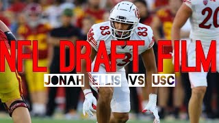 Utah DE Jonah Ellis Vs USC All Pass Rushes [upl. by Samot]