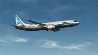 Boeing 737 MAX Advanced Technology winglet design unveiled [upl. by Htinnek]