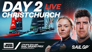 2024 ITM New Zealand Sail Grand Prix  Day 2 [upl. by Netsyrc]