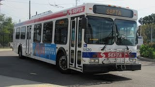 SEPTA 2002 New Flyer D40LF 5520 Startup  Bells Corner [upl. by Unity524]