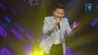 Binod Rai quotBase Paxi Maya Pirimquot  The Voice of Nepal Season 5 2023 [upl. by Lynnette]