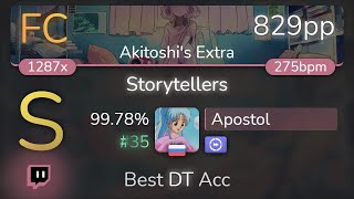 Live Apostol  Foreground Eclipse  Storytellers Akitoshis Extra DT 9978 35 829pp FC osu [upl. by Januarius619]