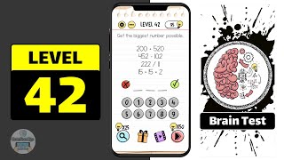 Brain Test Level 42 Walkthrough [upl. by Hadik]