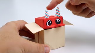 TUTORIAL GARTEN OF BANBAN Transformations  DIY Origami Fidget Paper Figure [upl. by Anett]