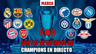 SORTEO CHAMPIONS 2024 EN VIVO I Nuevo formato Champions REAL MADRID BARCELONA ATLÉTICO y GIRONA [upl. by Ymia]