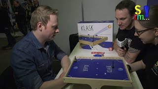 KLASK  Spezial  Tipps amp Tricks vom Profi Alex  mit Julia amp Flo [upl. by Asilec]