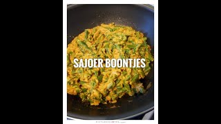 Heerlijk Sajoer Boontjes ◑‿◐ [upl. by Ynot]