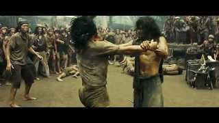 Ong Bak 2  Slave Fight Scene HUN DUB [upl. by Jaal]