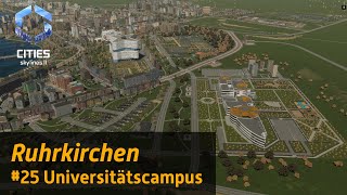 Cities Skylines II 25 Universitätscampus 🧑‍🎓  Vanilla [upl. by Aggappora611]