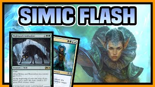 💦 PIONEER Simic Flash  2 years later 【 MTG Gameplay 】 [upl. by Crellen842]