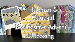 Hubman and Chubgirl Bee Positive Advent Unboxing Spoiler Warning Given [upl. by Cordey927]