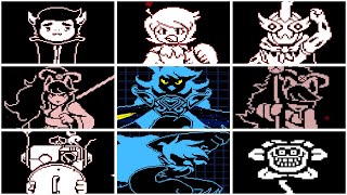 Undertale Yellow All Bosses Genocide Route [upl. by Downs]