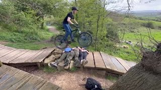 a day at hadleigh Olympic bike park [upl. by Tolkan740]