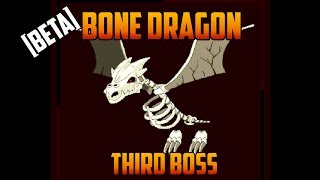 Starbound  Bone Dragon boss kill Beta [upl. by Lebatsirhc]