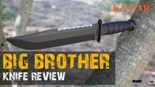 Kabar Big Brother 2211 Knife Review  OsoGrandeKnives [upl. by Xela37]