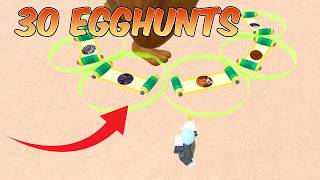 HERES WHAT I GOT WITH 30 EGG HUNTS  The Hunt Event  Shindo Life [upl. by Mumford]