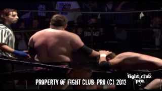 Fight Club PRO  Dave Mastiff vs Chris Brookes FULL MATCH Fight For The Future 2012 [upl. by Dlarej]