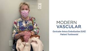 Hear From A Patient That Had A Genicular Artery Embolization Procedure Performed [upl. by Guinn253]