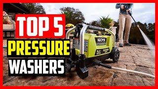 Top 5 Best Pressure Washers of 2024 [upl. by Akinak]