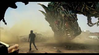 Transformers The Last Knight  Grimlock Scenes [upl. by Yrrehc]