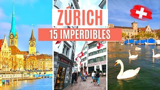 ZÚRICH qué ver y hacer en un día 🇨🇭 Turismo en SUIZA [upl. by Finer972]